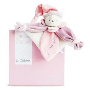 Plush Doudou & compagnie Ours Rose Collector image-1