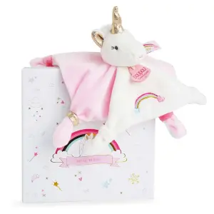 Lucie the unicorn soft toy Doudou & compagnie image-0