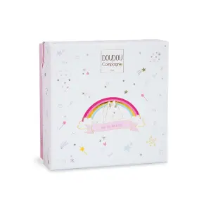 Lucie the unicorn soft toy Doudou & compagnie image-2