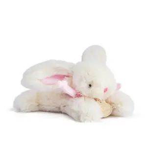Plush Doudou & compagnie Lapin Bonbon Rose image-1