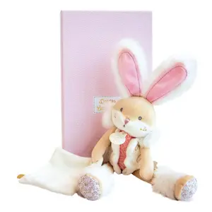 Pantin with sugar bunny comforter Doudou & compagnie image-0