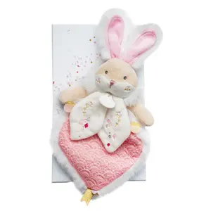 Sugar bunny cuddly toy Doudou & compagnie image-0