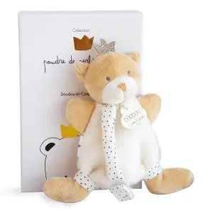 Peluche com clip para chupeta Doudou & compagnie Ours Petit Roi image-1