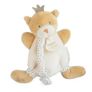 Peluche com clip para chupeta Doudou & compagnie Ours Petit Roi image-0