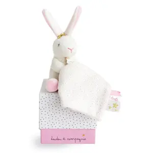 Pantin Doudou & compagnie Lapin Fleurs image-0