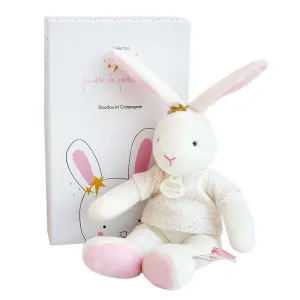 Plush Doudou & compagnie Lapin Fleurs image-0