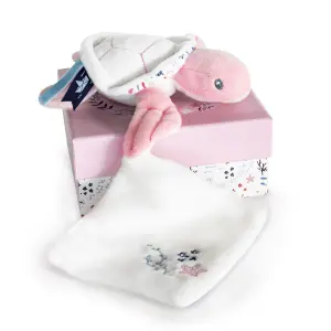 Pantin + doudou Doudou & compagnie Tortue image-1