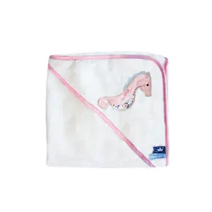 Baby bath cape Doudou & compagnie Hippocampe image-2