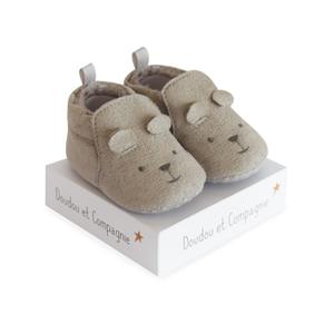 dc3709-pantofole-per-bambini-doudou-compagnie-grigio-0-6-mesi