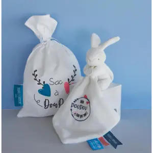 Plush + bag Doudou & compagnie Mon Doudou Plus Fort Que Tout image-3