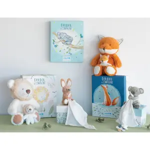 Plush with pacifier clip Doudou & compagnie Unicef - Koala image-3