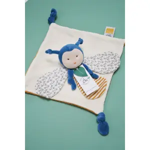 Plush Doudou & compagnie Pollen L'Abeille Bio image-2