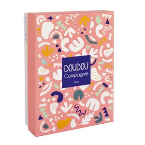 Plush with pacifier clip Doudou & compagnie Les Calinousaures - Lou image-2