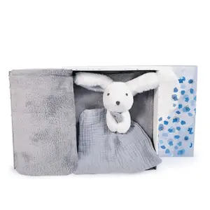 Plush Doudou & compagnie Happy Glossy image-0