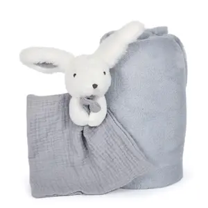 Plush Doudou & compagnie Happy Glossy image-1