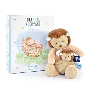 Plush Doudou & compagnie Unicef - Hérisson & Bebe image-1
