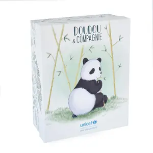 Plush Doudou & compagnie Unicef - Panda & Bébé image-3