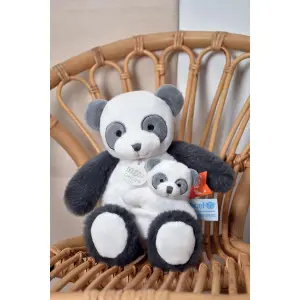 Plush Doudou & compagnie Unicef - Panda & Bébé image-2