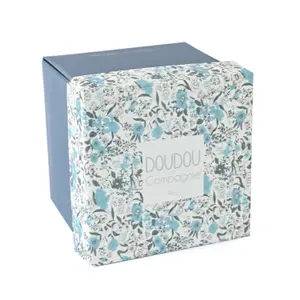 Soft toy set with bear puppet Doudou & compagnie Boh'Aime 12 cm image-2