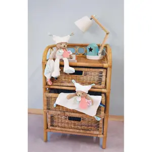 Teddy bear with 3 stories Doudou & compagnie image-2