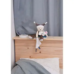 Teddy bear puppet with 3 stories Doudou & compagnie image-2