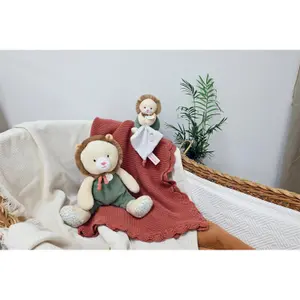 Lion plush Doudou & compagnie 15 cm image-1