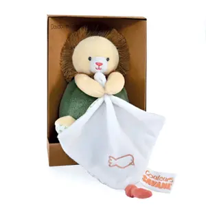 Lion plush Doudou & compagnie 15 cm image-2