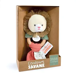 Lion plush Doudou & compagnie 15 cm image-1