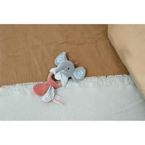 Pantin eléphant Doudou & compagnie 15 cm image-2
