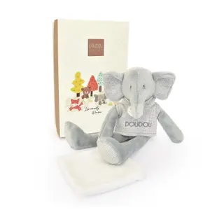 Elephant plush Doudou & compagnie Sweety image-2
