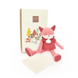 Fox plush Doudou & compagnie Sweety image-0