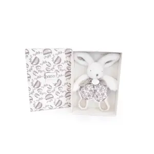 Rabbit plush Doudou & compagnie PM image-2