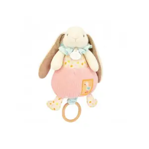 Rabbit music box Doudou & compagnie Ciboulette image-0