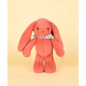 Peluche Doudou & compagnie Lapin Fleurette image-1