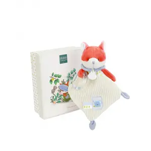 Plysch Doudou & compagnie Romarin Le Renard Hochet image-1
