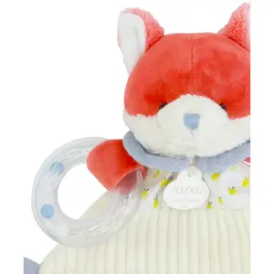 Plysch Doudou & compagnie Romarin Le Renard Hochet image-6