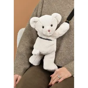 Peluche Doudou & compagnie Sac Ours image-1