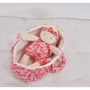 Puppe gesteppte Babywanne Doudou & compagnie Marylou image-1