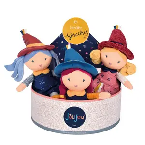 Boneca Doudou & compagnie Les Gentilles Sorcières (x5)