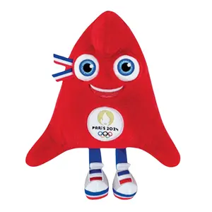 Mascota de felpa oficial de los Juegos Olímpicos de París 2024 23 cm  image-0