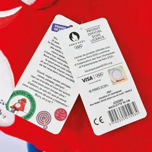 Official mascot plush Olympic games paris 2024 23 cm  image-3