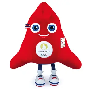 Officielle Olympiske Lege Paris 2024 premium plys maskot 130 cm  image-0