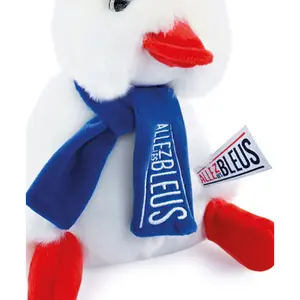 Allez les cocorico plush with blue scarf 20 cm  image-1
