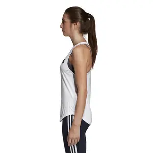 Camiseta de tirantes para mujer adidas Essentials Linear image-4