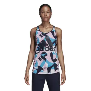 Camiseta de tirantes para mujer adidas Sport ID Printed image-2