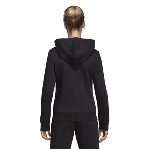 Chaqueta con capucha para mujer adidas Essentials Linear Fleece image-4