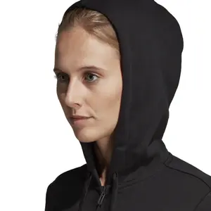 Chaqueta con capucha para mujer adidas Essentials Linear Fleece image-6