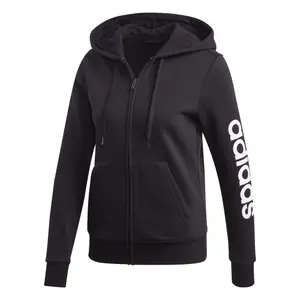 Chaqueta con capucha para mujer adidas Essentials Linear Fleece image-0