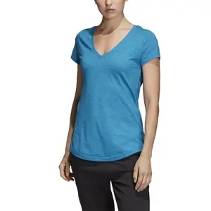 Camiseta de mujer con cuello de pico adidas ID Winners image-4