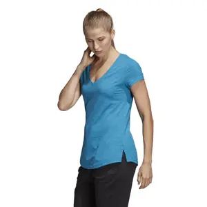 Camiseta de mujer con cuello de pico adidas ID Winners image-3